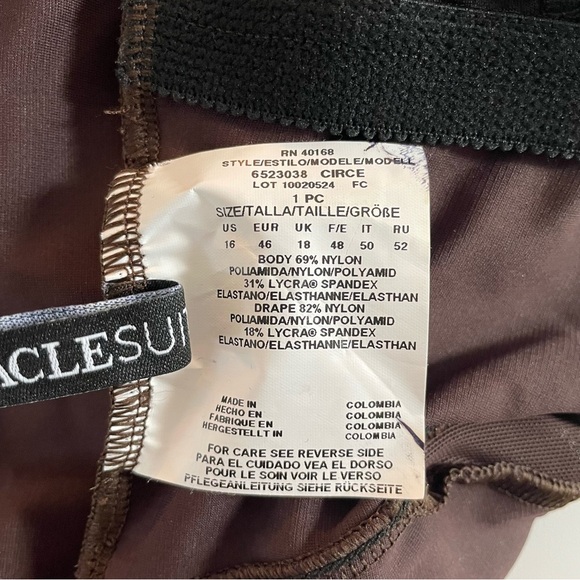 New! Miraclesuit Sumatra Illusionists Circe One Piece Swimsuit 20497 - Picture 11 of 14